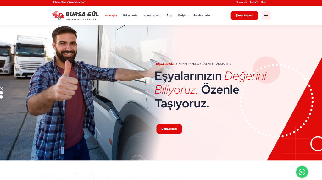 Bursa Gül Nakliyat Lojistik